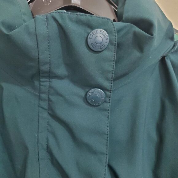 Vintage Eddie Bauer Womens Medium Gore-Tex Goose Down Jacket Hooded Parka - READ - Picture 2 of 16